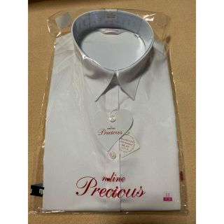 アオヤマ(青山)の洋服の青山　ノンアイロンマックスブラウス　レディース　半袖　11号(シャツ/ブラウス(半袖/袖なし))