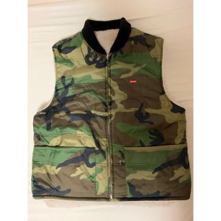 シュプリーム(Supreme)のSupreme Sherpa Fleece Reversible Vest(ベスト)