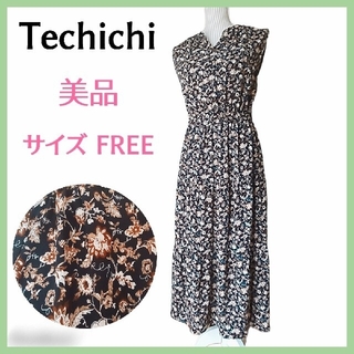 テチチ(Techichi)のTechichi  テチチ　ロングワンピース　FREE　ティアードスカート(ロングワンピース/マキシワンピース)