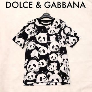 【美品】DOLCE&GABBANA 2019ss パンダ柄Tシャツ　確実正規品