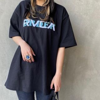 ルーカ(RVCA)の新品 RVCA ルーカ M カオス オーダー ロゴ プリント Tシャツ (Tシャツ/カットソー(半袖/袖なし))