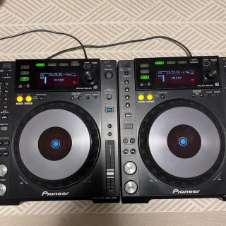 パイオニア(Pioneer)のPioneer CDJ-850k 2台セット　14年製　デッキセーバーカバー付き(CDJ)