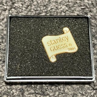 スタンリーゲス(STANLEY GUESS)の激レア！未使用！スタンリーゲス★ピンバッチ★缶バッチ　シルバー　アクセサリー(その他)