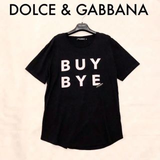 ドルチェアンドガッバーナ(DOLCE&GABBANA)の【美品】DOLCE&GABBANA プリント半袖Tシャツ　46サイズ　確実正規品(Tシャツ/カットソー(半袖/袖なし))