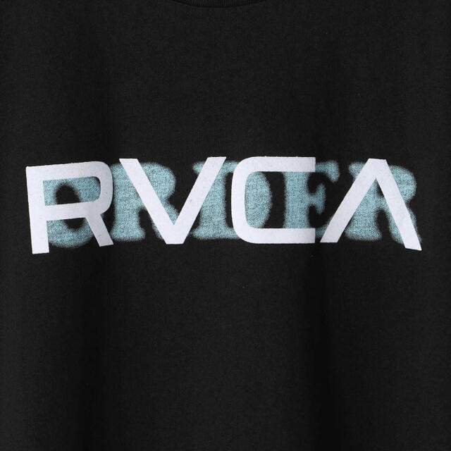 RVCA(ルーカ)の新品 RVCA ルーカ L カオス オーダー ロゴ プリント Tシャツ  メンズのトップス(Tシャツ/カットソー(半袖/袖なし))の商品写真