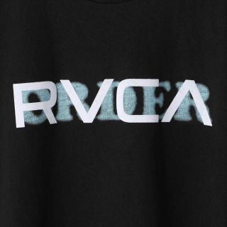 ルーカ(RVCA)の新品 RVCA ルーカ L カオス オーダー ロゴ プリント Tシャツ (Tシャツ/カットソー(半袖/袖なし))