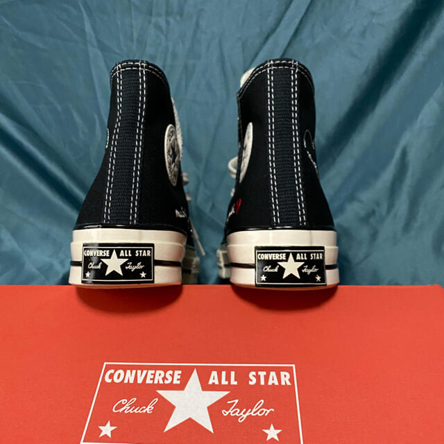 CONVERSE(コンバース)の値下げしました！　新品未使用 22.5cmChuck70 black ブラック レディースの靴/シューズ(スニーカー)の商品写真