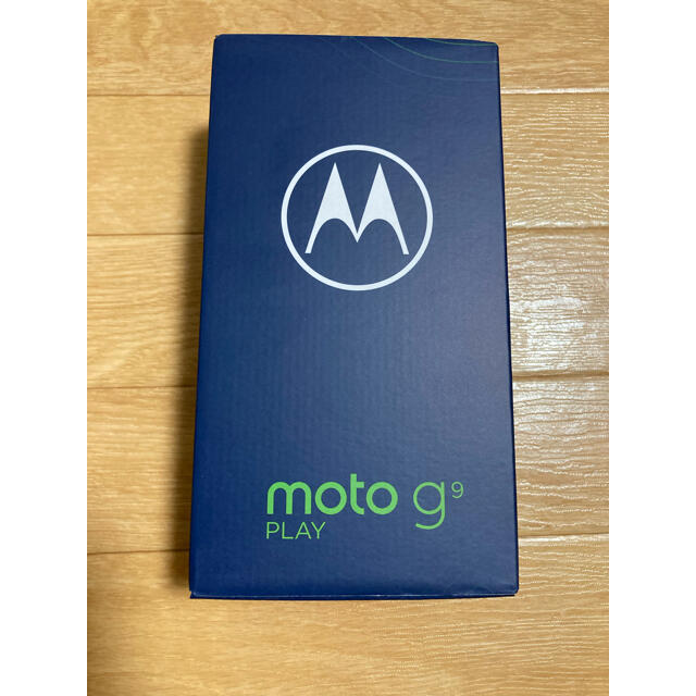 Motorola(モトローラ)のモトローラシムフリースマホ　moto g9 play 4G/64GB スマホ/家電/カメラのスマートフォン/携帯電話(スマートフォン本体)の商品写真