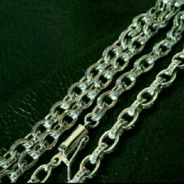 Chrome Hearts(クロムハーツ)のKANTA様　新品　50cm　ペーパーチェーン　silver925　ネックレス メンズのアクセサリー(ネックレス)の商品写真