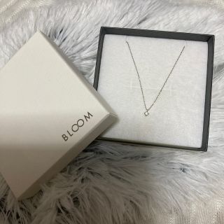 ブルーム(BLOOM)のBLOOM プラチナダイヤモンドネックレス(0.1ct)(ネックレス)