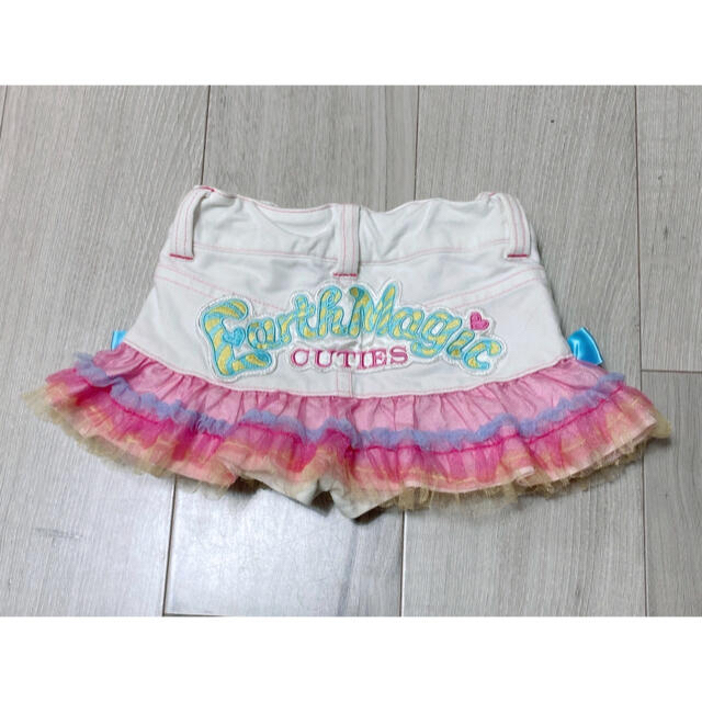 EARTHMAGIC(アースマジック)のアースマジック  キュロットスカート キッズ/ベビー/マタニティのキッズ服女の子用(90cm~)(スカート)の商品写真