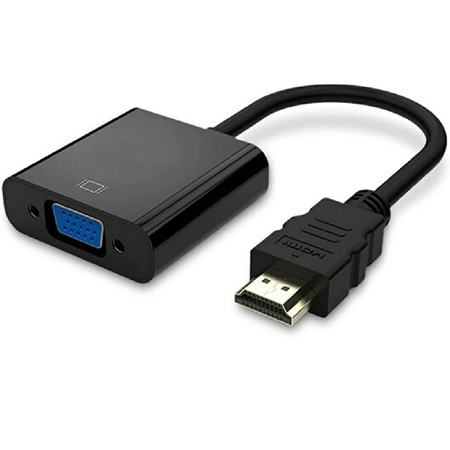 変換 アダプタ HDMI VGA 変換 ケーブルD-SUB 15ピンHDMI スマホ/家電/カメラのテレビ/映像機器(映像用ケーブル)の商品写真