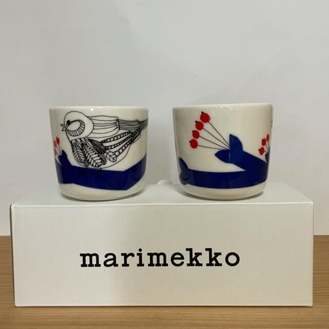 marimekko(マリメッコ)の専用　廃盤　マリメッコ  Pakkanen パッカネン　ラテマグ インテリア/住まい/日用品のキッチン/食器(食器)の商品写真