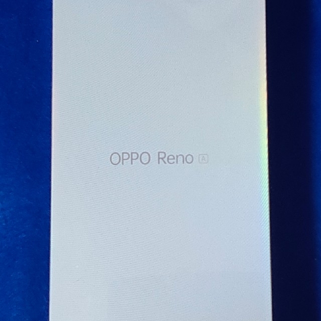 OPPO RENO A ブラック 新品未開封品スマートフォン/携帯電話