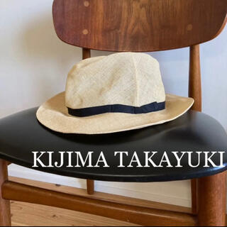 KIJIMA TAKAYUKI / ペーパーハット / ベージュ / size3(ハット)