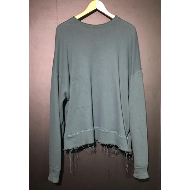 Jieda(ジエダ)のJieDa REVERSIBLE SWEAT SHIRT GREEN 2 メンズのトップス(スウェット)の商品写真