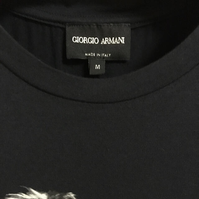 Armani(アルマーニ)のキムタク着 ジョルジオ アルマーニ ポートレートフォト Tシャツ メンズのトップス(Tシャツ/カットソー(半袖/袖なし))の商品写真