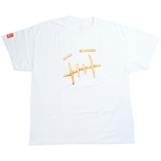 カクタス(CACTUS)のハイエスト様Travis Scott ×McDonald'sTシャツホワイト L(Tシャツ/カットソー(半袖/袖なし))