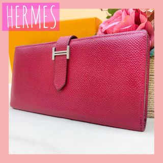 エルメス(Hermes)の★ エルメス　ベアンスフレ　ヴォーエプソン　長財布(長財布)