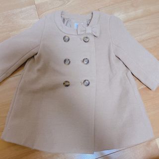 ベビーギャップ(babyGAP)のGAP baby美品❁フェルトコート80(ジャケット/コート)