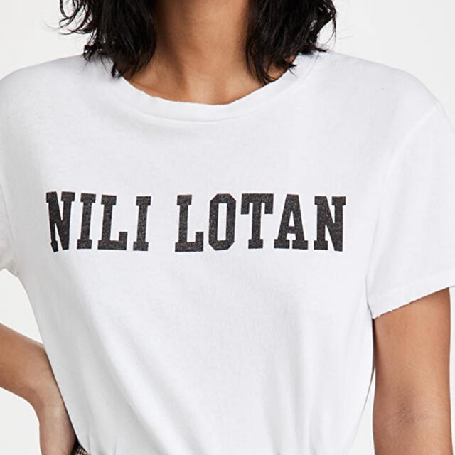 Nili Lotan ニリロタン　ロゴTシャツ　S 新品