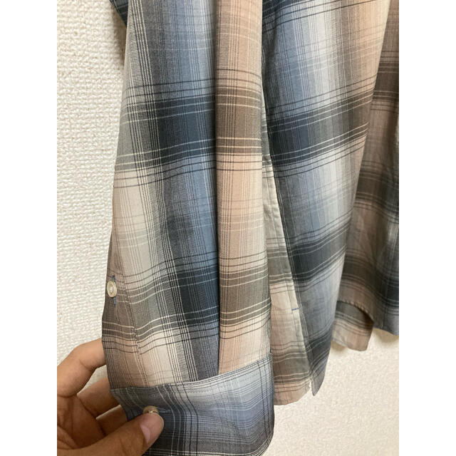 COMOLI(コモリ)のAURALEE SUPER LIGHT WOOL CHECK SHIRTS メンズのトップス(シャツ)の商品写真