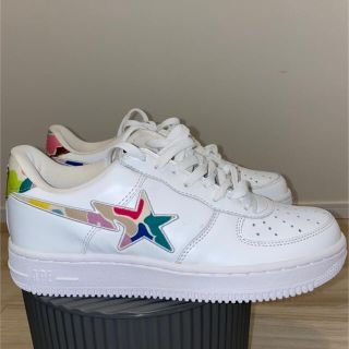 アベイシングエイプ(A BATHING APE)のBAPESTA スニーカー　マルチカラー(スニーカー)