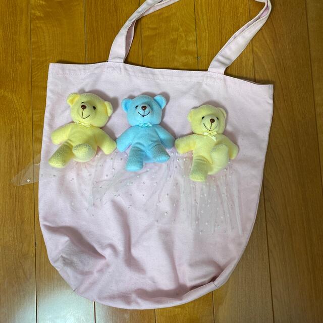 ぬいぐるみバッグ レディースのバッグ(エコバッグ)の商品写真