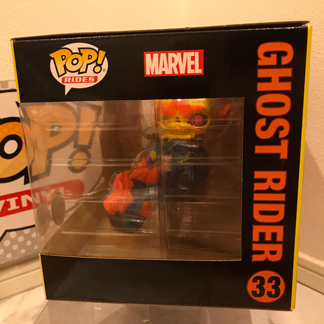 MARVEL(マーベル)のセールFUNKO POP! マーベル　ゴーストライダー　ブラックライト限定版 エンタメ/ホビーのフィギュア(アメコミ)の商品写真