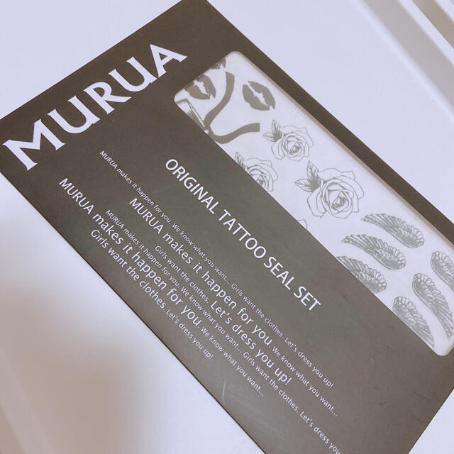 MURUA(ムルーア)のタトゥーシール　ムルーア　Tatoo seal set MURUA レディースのアクセサリー(その他)の商品写真
