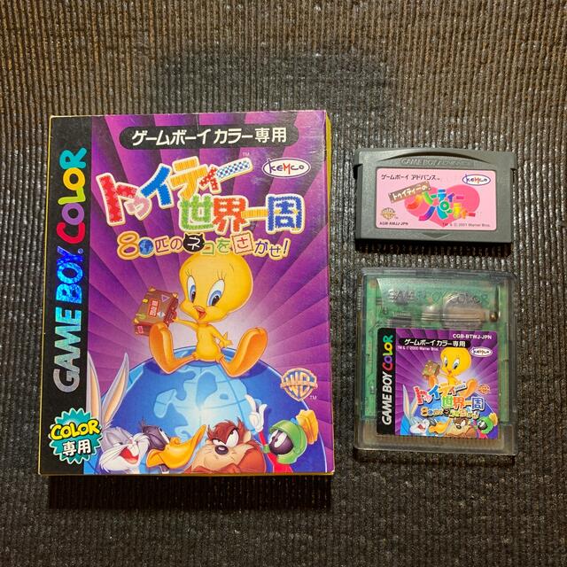 ゲームボーイ(ゲームボーイ)のGB GBC トゥイティー ゲーム ソフト セット ゲームボーイ エンタメ/ホビーのゲームソフト/ゲーム機本体(携帯用ゲームソフト)の商品写真