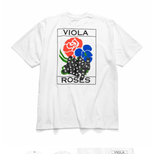 【信頼】 XXX SELECTION GOD  ROSES VIOLA × Tシャツ/カットソー(半袖/袖なし)