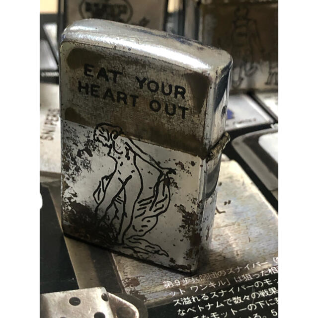 ベトナムZIPPO】本物 1966年製ベトナムジッポー ヴィンテージ「裸婦 ...