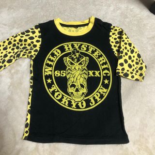 ヒステリックミニ(HYSTERIC MINI)のヒステリックミニ  七分丈Tシャツ(Tシャツ/カットソー)