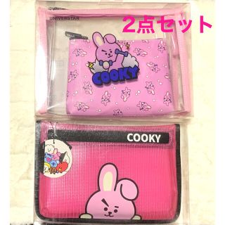 ボウダンショウネンダン(防弾少年団(BTS))のBt21 BTS バッグインバッグ クロスバッグ 2点セット COOKY グク(ポーチ)