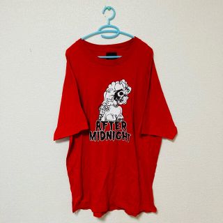 シュプリーム(Supreme)のam  after midnight ビッグT RED XL(Tシャツ/カットソー(半袖/袖なし))