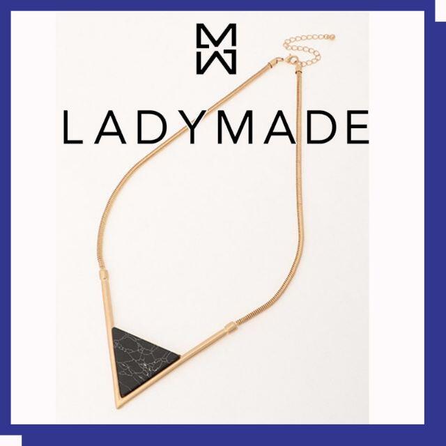 LADY MADE(レディメイド)のLADYMADE　MARBLE ネックレス レディースのアクセサリー(ネックレス)の商品写真