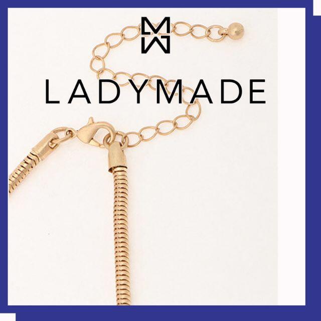 LADY MADE(レディメイド)のLADYMADE　MARBLE ネックレス レディースのアクセサリー(ネックレス)の商品写真