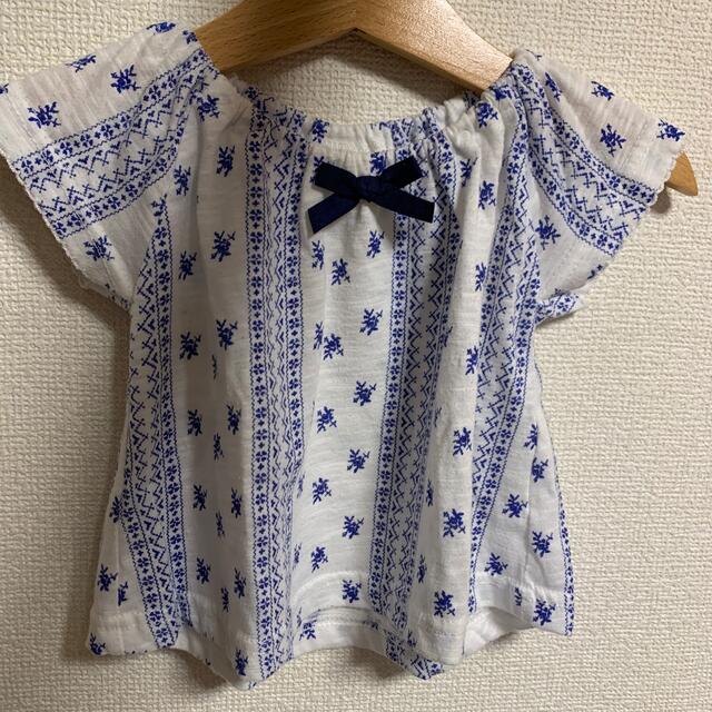 西松屋(ニシマツヤ)のベビートップス キッズ/ベビー/マタニティのベビー服(~85cm)(Ｔシャツ)の商品写真