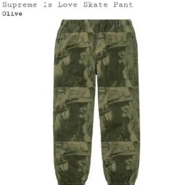 Supreme(シュプリーム)のSupreme Is Love Skate Pant M メンズのパンツ(その他)の商品写真