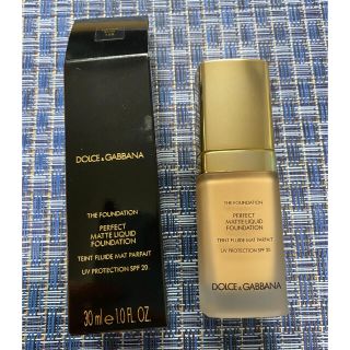 ドルチェアンドガッバーナ(DOLCE&GABBANA)のDOLCE&GABBANA ベルベットスキンパーフェクトマットファンデーション(ファンデーション)