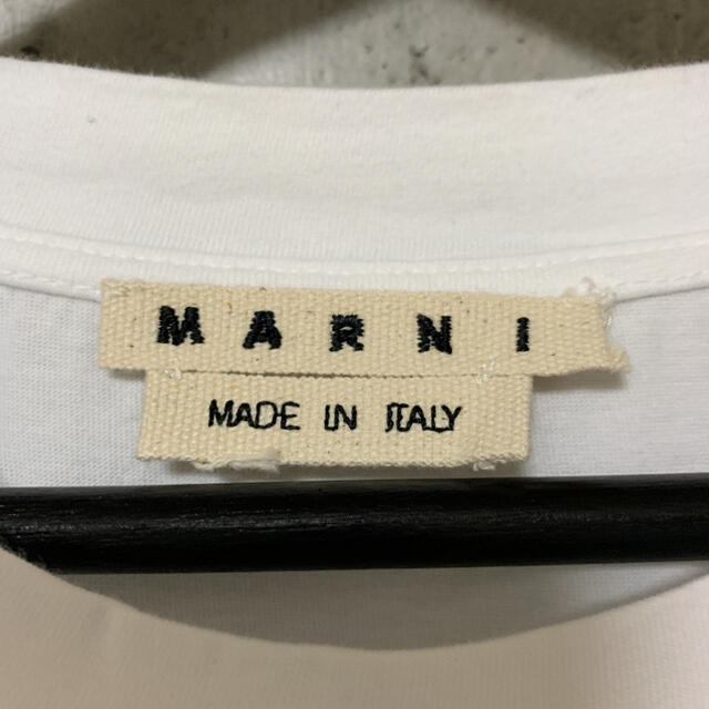 Marni(マルニ)の【MARNI】2020SS ハンドペイントロゴTシャツ メンズのトップス(Tシャツ/カットソー(半袖/袖なし))の商品写真