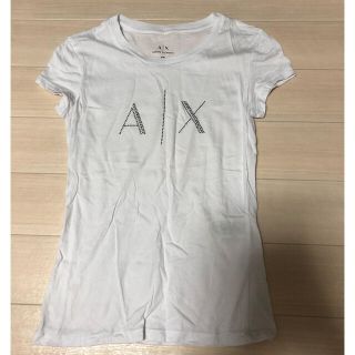 アルマーニエクスチェンジ(ARMANI EXCHANGE)のARMANI EXCHANGE 白　Tシャツ(Tシャツ(半袖/袖なし))