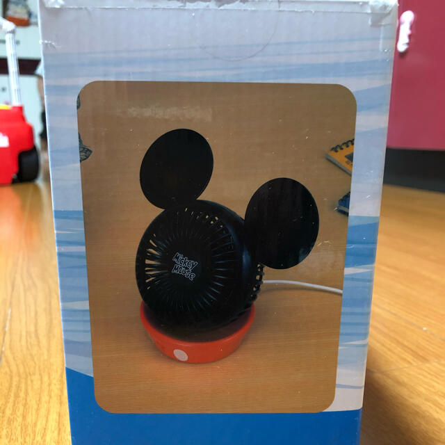 Disney(ディズニー)のミッキーマウスプレミアムUSB 卓上扇風機 スマホ/家電/カメラの冷暖房/空調(扇風機)の商品写真