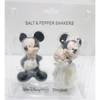 ディズニー(Disney)のディズニー SALT & PEPPE SHAKER ミッキー&ミニー(食器)