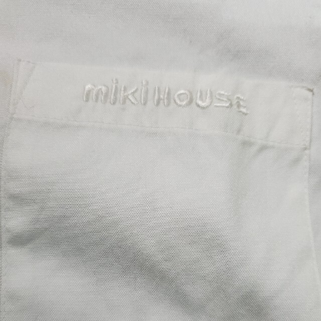 mikihouse(ミキハウス)のミキハウス　ブラウス　120 キッズ/ベビー/マタニティのキッズ服男の子用(90cm~)(ブラウス)の商品写真