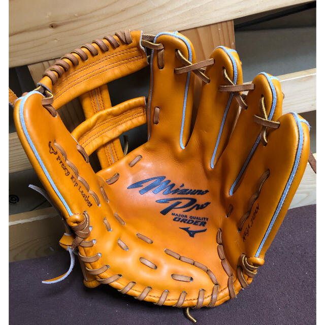 MIZUNO - ミズノプロ 硬式グローブ 内野手用 オーダーの通販 by もち's