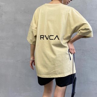 ルーカ(RVCA)の新品 RVCA レディース S バックプリント ビッグルーカ Tシャツ  (Tシャツ(半袖/袖なし))