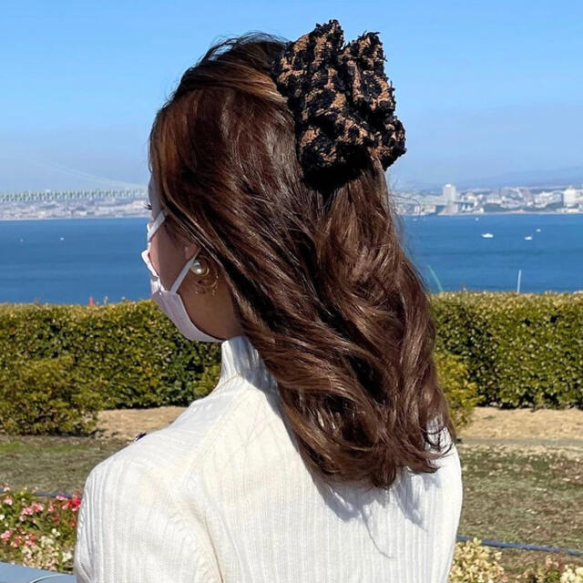 loulou ルールー ヘアアクセサリー バンスクリップ 豹柄 1