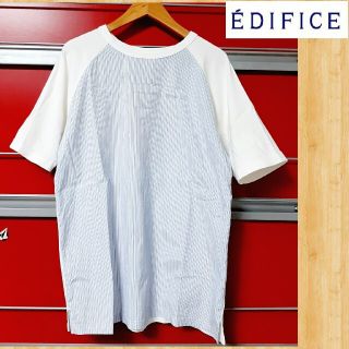 エディフィス(EDIFICE)のEDIFICE エディフィス 切り替えTシャツ 38 日本製(Tシャツ/カットソー(半袖/袖なし))